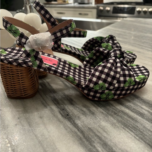Kate Spade, summer wedge sandals brand new unworn choose your pair! - Picture 17 of 17